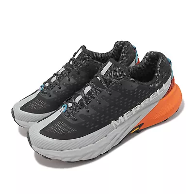 Merrell Agility Peak 5 Black Grey Orange Men Outdoors Hiking Trail Shoes J068051 • $139.24