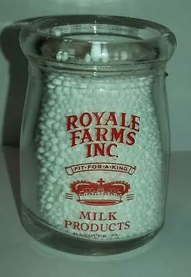Royal Farms Inc. 3/4 Oz. Creamer Bottle Hanover Pa • $24.99