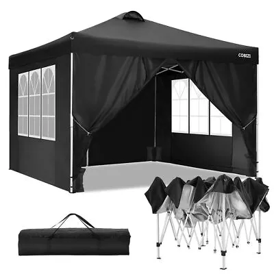 £55.99 • Buy Pop Up Gazebo 3x3m Waterproof Marquee Folding Canopy Outdoor Camping Party Tent