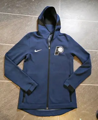 Nike Men's Nba Indiana Pacers Dri Fit Showtime Full Zip Hoodie Sz S • $69.99