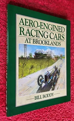 Aero-Engined Racing Cars At Brooklands Bill Boddy Merc Napier Sunbeam MINT • £60