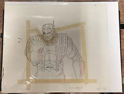X-Men Animation Production Drawing 1990’s TV Series Marvel Comics Cable • $34.99