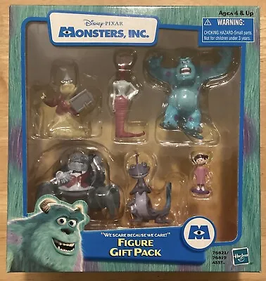 2001 Disney Pixar MONSTERS INC. 6 Figure Gift Pack Hasbro UNOPENED • $24.99