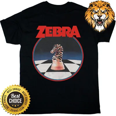 ZEBRA Band No Tellin' Lies 84-85 BLACK T SHIRT A3625 • $19.98