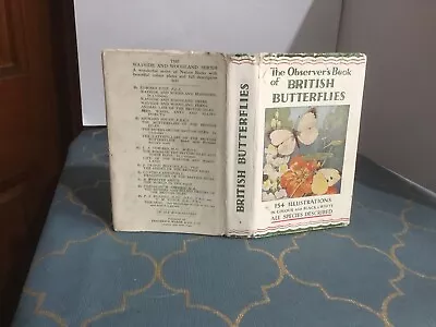 Observers Book Of British Butterflies 1949 N I L • £19.99