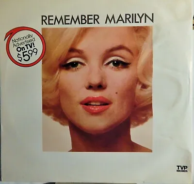 Marilyn Monroe: Remember (1977) Mint Soundtrack Vinyl Lp Mm Sings  • $18.14