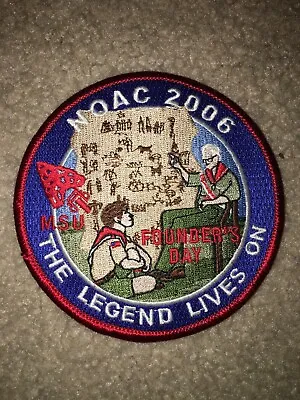 Boy Scout 2006 NOAC National Conference Founder's Day MSU OA Order Arrow Patch • $5.99