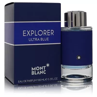 Montblanc Explorer Ultra Blue By Mont Blanc Eau De Parfum Spray 3.3 Oz For Me... • $41.74