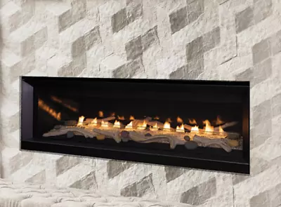 Astria Epsilon LX 55  Vent Free Linear Fireplace Elec Ignition LP EPSILONLX55ZEP • $4619