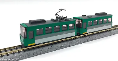 N Scale Kato 14-503-1 Chibiden Streetcar #4001A & #4001B NIB Tram Pocket Line • $32.99
