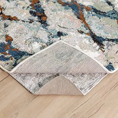 Dual Surface Rug Pad Utility Solid Grey Rug Pad 3/8  Thick 5' X 7 • $62.13