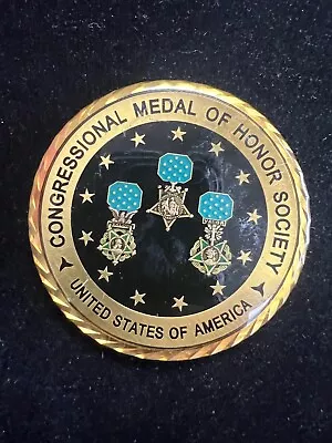 Us Congressional Medal Of Honor Society Convention Challenge Coin • $49.99