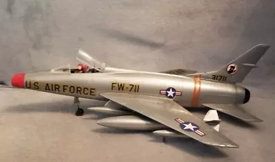 1956 Revell F-100C Super Sabre Aircraft 1:70 Scale Model Kit H-236:89 Vintage • $19.99