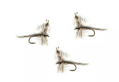 3 Size 16 Mosquito Fly Dry Flies Deadly When Fish Are Feeding Top Of The Water • $6.09