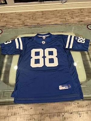 MARVIN HARRISON Indianapolis Colts Reebok NFL Equipment Jersey #88 XL EUC • $29.30