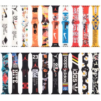$14.99 • Buy Soft Silicone Apple Watch Band IWatch Series 7 SE 6 5 4 3 2 1 Wristband Strap