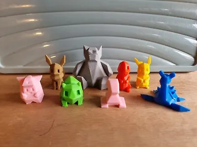 £1.95 • Buy Create Your Own Pokemon Pack - Low Poly 3D Printed Figurines