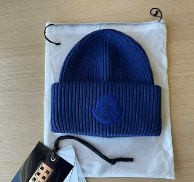 Moncler Genius 2 Moncler 1952 Beanie Hat / Royal Blue / Very Rare / Brand New • $175