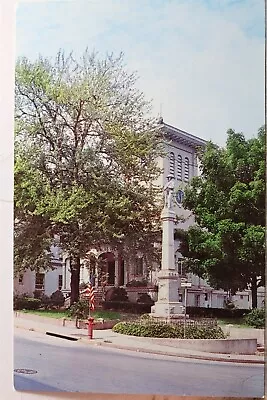 Virginia VA Orange County Court House Confederate Monument Postcard Old Vintage • $0.61