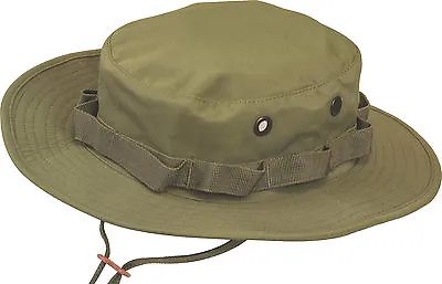£9.99 • Buy WATERPROOF BREATHABLE BUSH HAT Mens Olive Boonie Windproof Hiking Trekking Cap