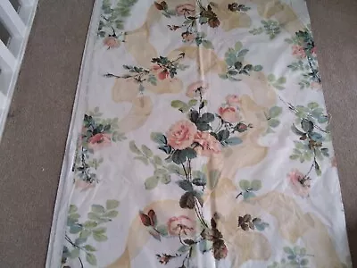 Vintage Warner Ribbons And Roses Fabric 4m X 140cm • £33.61