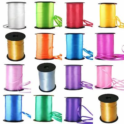 500M COLOUR Curling Ribbon Helium Wedding Birthday Balloon Gift Craft Favour New • $2.42