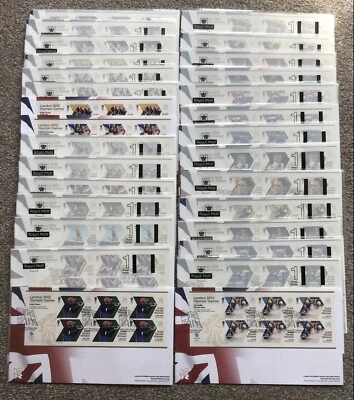 £85 • Buy Team GB Full Set Gold Medal Winners First Day Covers - London 2012 Olympic Games