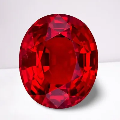 Red Spinel Oval Cut Loose Gemstone 10x8 Mm 2.1 Cts AAA+ Gemstone • $11.99
