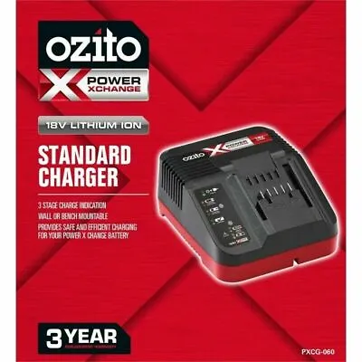 Top Quality Standard Ozito Xchange Charger Cordless Power Tools Drill Driver Saw • $28.76