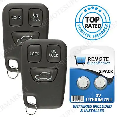 2 Replacement For HYQ1512J 1998 1999 2000 Volvo S70 Remote Keyless Entry Fob 3b • $39.95