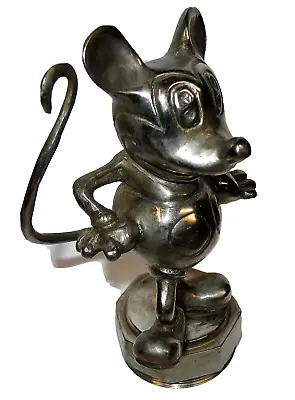 DISNEY MICKEY MOUSE AUTOMOBILE MASCOT RADIATOR CAP 1920s MODEL T FORD MODEL A  • $675