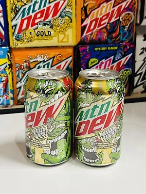 Mountain Dew Maui Burst (2) Full Sealed 12oz Cans !! Hard To Find • $7.99