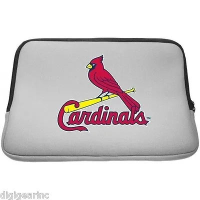 MLB St. Louis Cardinals Laptop Sleeve Case Bag 15.6  Notebook PC & Macbook Pro • $28.98
