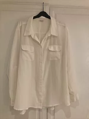 Damart Ladies Cream Ivory Blouse Shirt Top Size 26 • £3.99