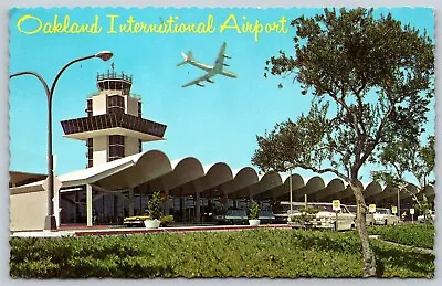 Postcard Oakland International Airport CA 1977 N118 • $4.48