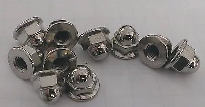 Volvo License Plate Mounting Nuts  Acorn Metric 10 Pack 968458 • $11.95