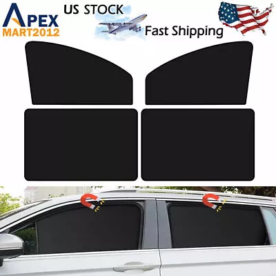 4Pcs Magnetic Car Side Window Sun Shade Cover Shield UV Protection Accessories • $13.99