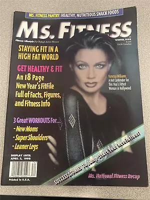 MS. FITNESS Bodybuilding Muscle Magazine VANESSA WILLIAMS 1998 • $7.49