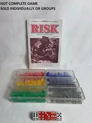 U-PICK 1993 Parker Brothers Risk Board Game Replacement Pieces • $6.99