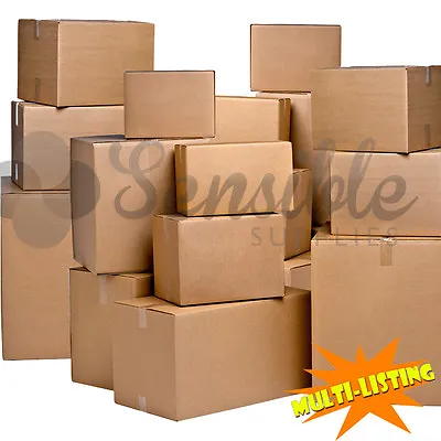£9.15 • Buy Quality High Performance 'p-flute' Single Wall Cardboard Boxes *high Grade*