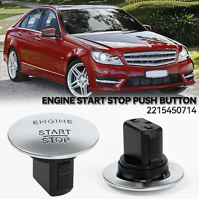 For Mercedes Benz OEM Keyless Push Start Stop Button Go Engine Ignition Switch • $9.95