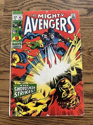 Mighty Avengers #65 (Marvel Comics 1969) Partial Hawkeye Origin! VG • $17.98