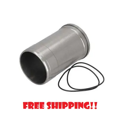 WET SLEEVE WITH O-RINGS FITS Yanmar YM240 YM2000 YM2210 John Deere 950 1050 • $159.98