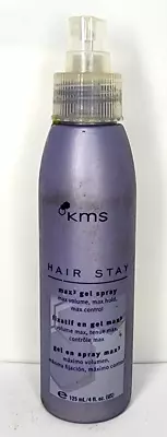 KMS Hair Stay MAX3 GEL SPRAY Max Hold & Volume 4 Oz (112) • $11.69