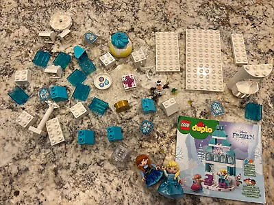 $20 • Buy Lego Duplo Ice Castle Set Disney Princess Elsa Castle Instructions & 40 Pieces