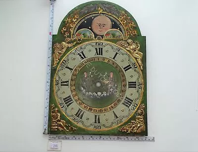 Antique 1843 Dial For The Friesian Tail Clock With Moon Dial And Date Ring • $163