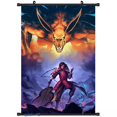 Uchiha Madara Anime Scroll Poster Wall Art Picture Canvas HD Print Hoom Decor • $9.99