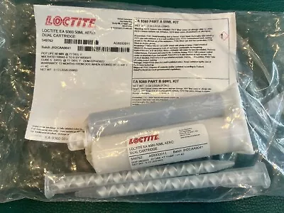 Loctite EA 9360 Aero 2-part Epoxy  50 ML Sempak Dual Cartridge Kit NOS Expired • $32