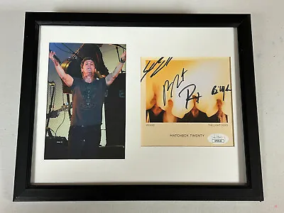 Matchbox 20 Autographed Signed Framed The Light Goes Cd Cover Jsa Coa # Ap29143 • $150