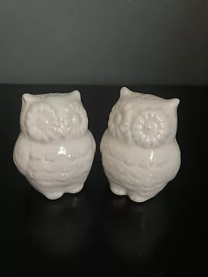 Owl Salt And Pepper Shakers With Plugs • $10.50